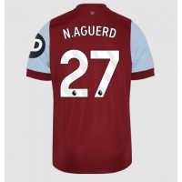 Maglie da calcio West Ham United Nayef Aguerd #27 Prima Maglia 2023-24 Manica Corta
